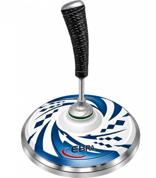 eisstock24 Eisstock EBRA Racer de Vario White