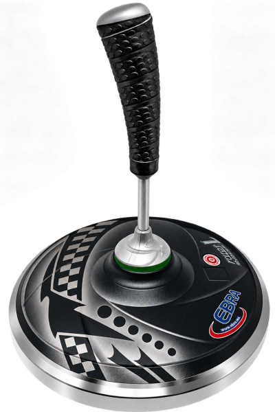 eisstock24 Eisstock EBRA Racer Target Black