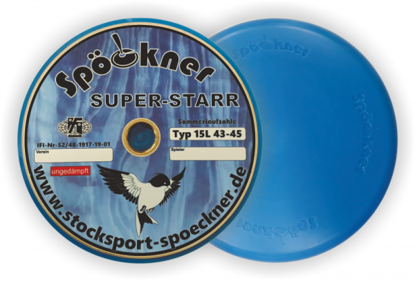 eisstock24 Spoeckner Super Starr Sommerplatte / Sommerlaufsohle