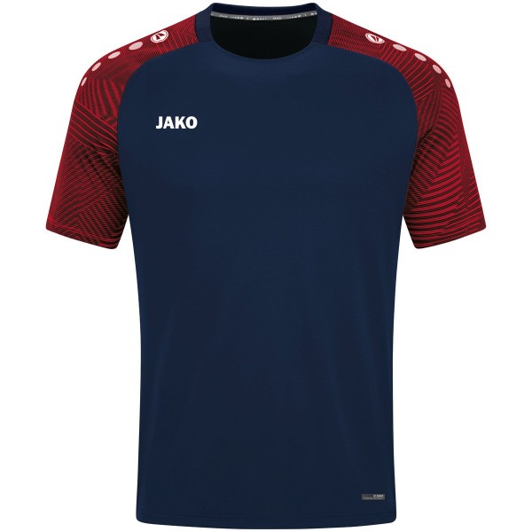 eisstock24 JAKO T-Shirt Performance Marine Rot