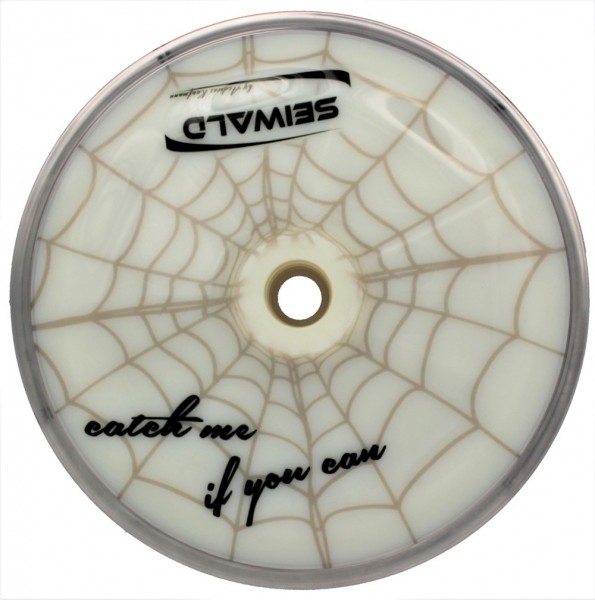 eisstock24 SEIWALD Mythos Sonderdesign Catch me if you can white weiss