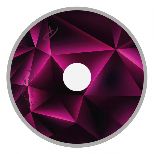 eisstock24 BaLu Phantom Eisstock Stockkörper Pink Triangle 
