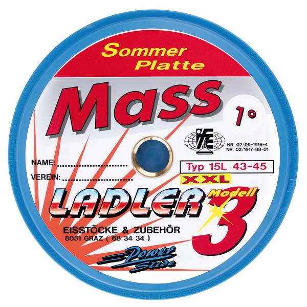 LADLER Modell 3 Massplatte XXL