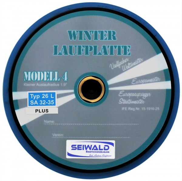 Seiwald Winterlaufplatte Modell 4 Plus - Mass-Platte