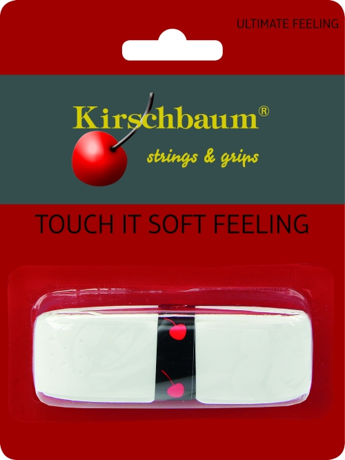 Kirschbaum Griffband TOUCH IT ULTRA Overgrip 0,38mm 1er Pack weiß 