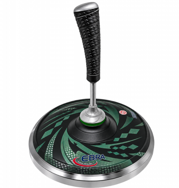 eisstock24 Eisstock EBRA Racer Vario Green 